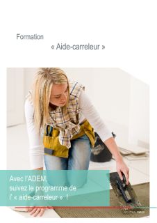 Own consultant gift Formation "Aide-carreleur" — ADEM - FACILITONS L'EMPLOI - Luxembourg