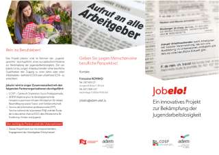 Jobelo! Ein innovatives Projekt zur Bekämpfung der Jugendarbeitslosigkeit