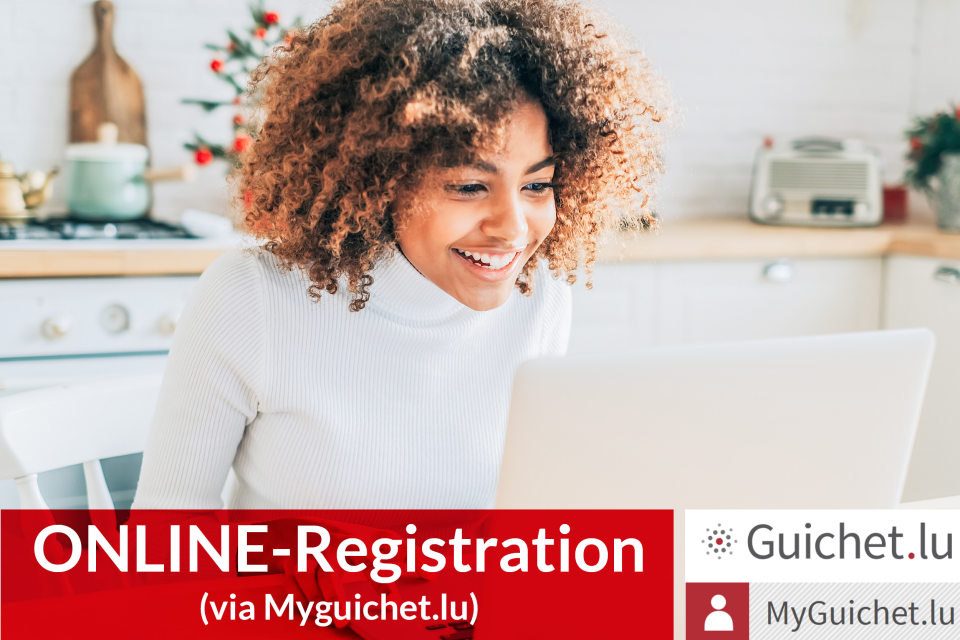 Online-Registration (via MyGuichet.lu)