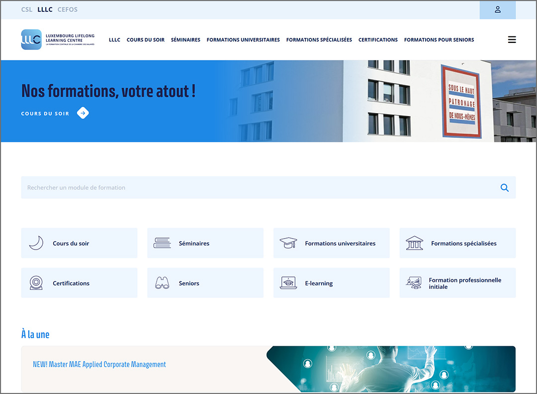 Zur Seite Luxembourg Lifelong Learning Center