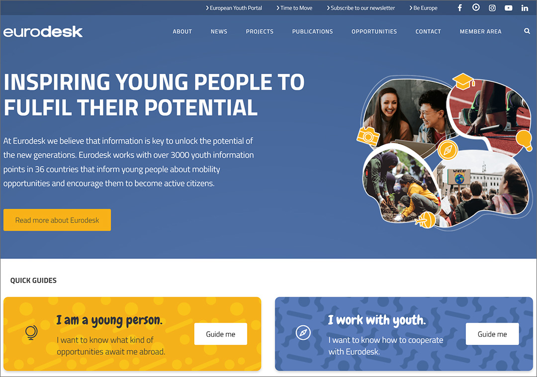 vers le site Eurodesk